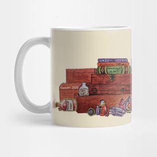 Watercolor Halloween Autumnal Potions Mug